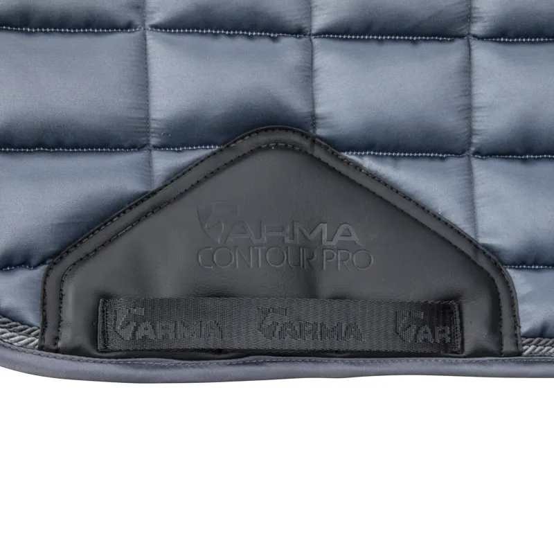 Shires ARMA Eltar Satin Saddlecloth - Grey-4