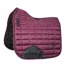 Shires ARMA Eltar Satin Dressage Saddlecloth - Black Cherry