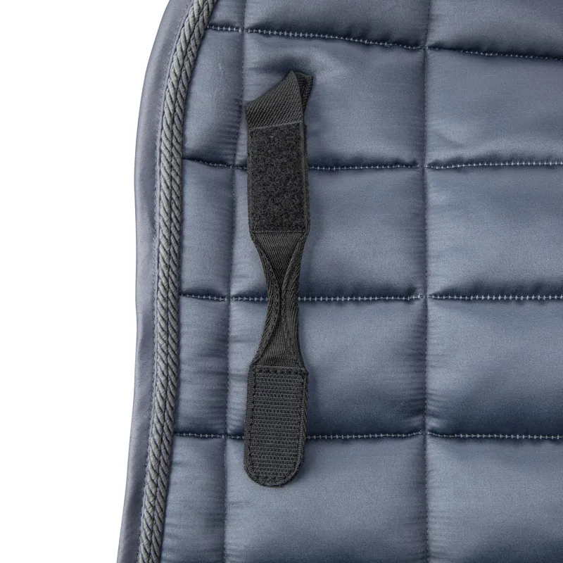 Shires ARMA Eltar Satin Dressage Saddlecloth - Grey-1