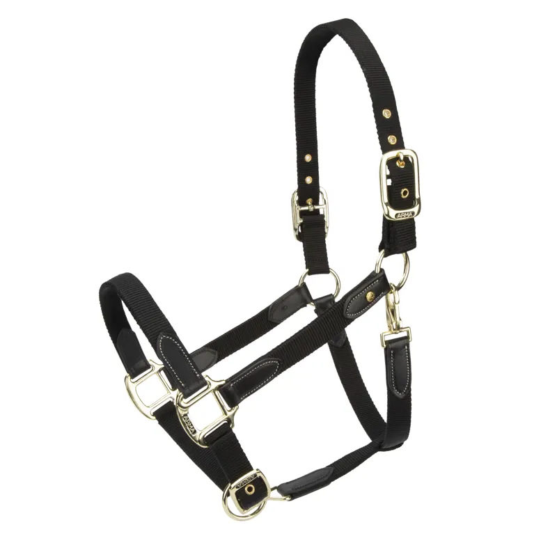 Shires ARMA Porto Headcollar - Black
