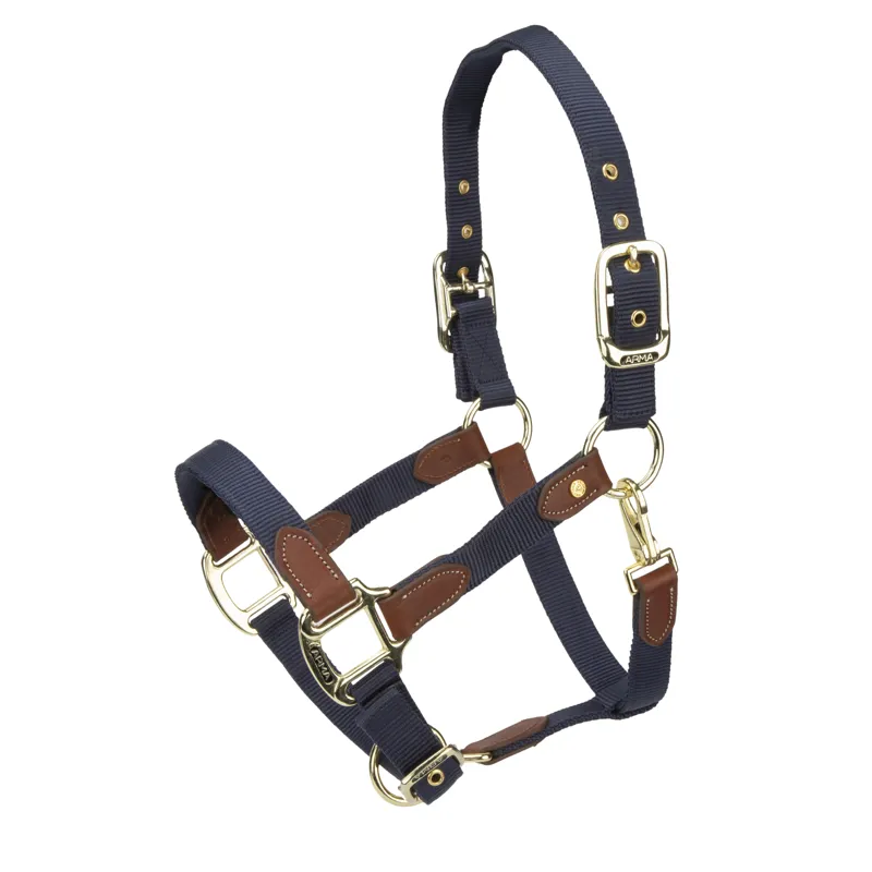 Shires ARMA Porto Headcollar - Navy