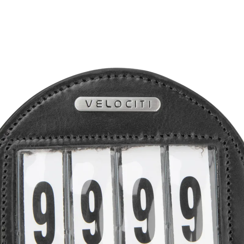 Shires Velociti Round 4 Number Holder - Black-3