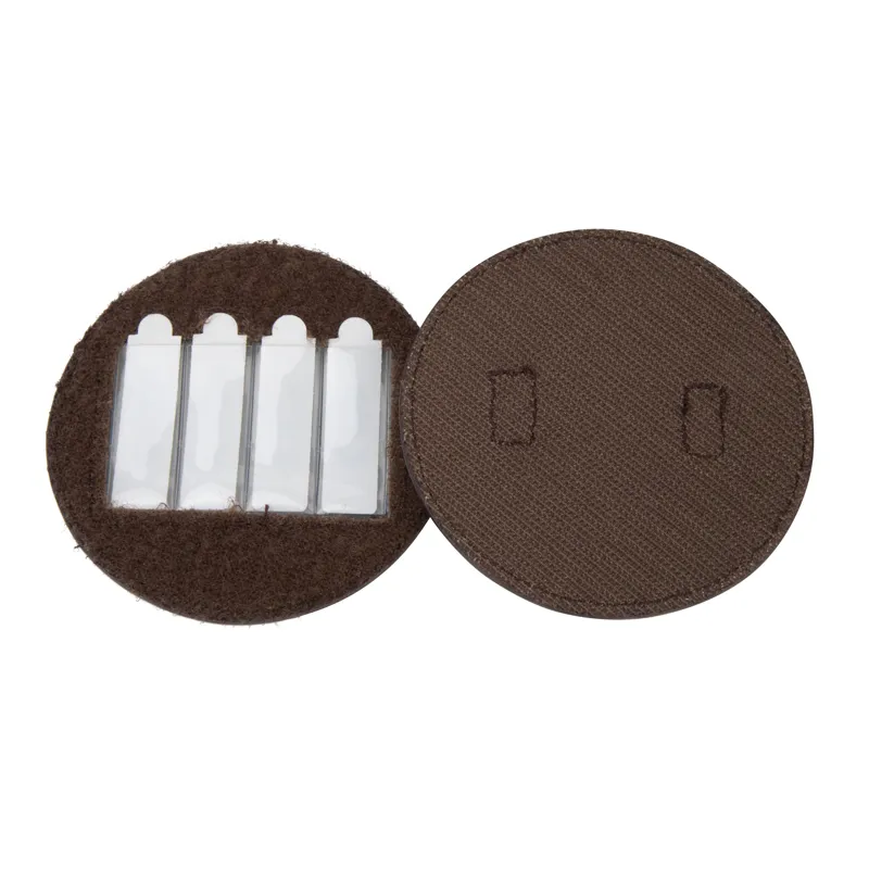 Shires Velociti Round 4 Number Holder - Havana-1