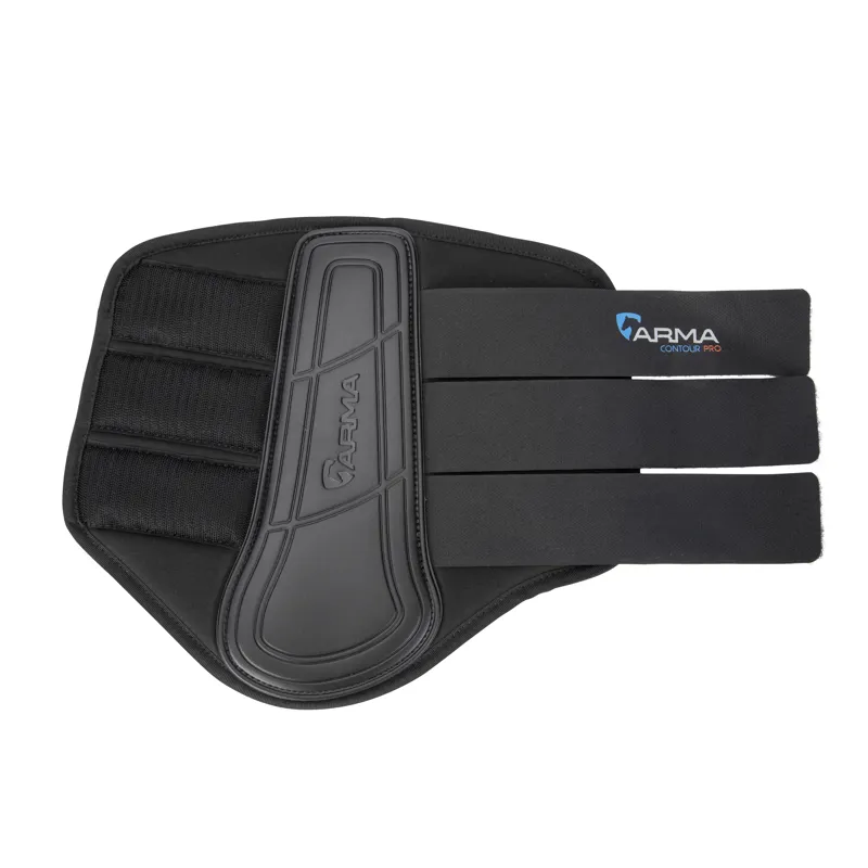 Shires ARMA Contour Pro Brushing Boots - Black-4