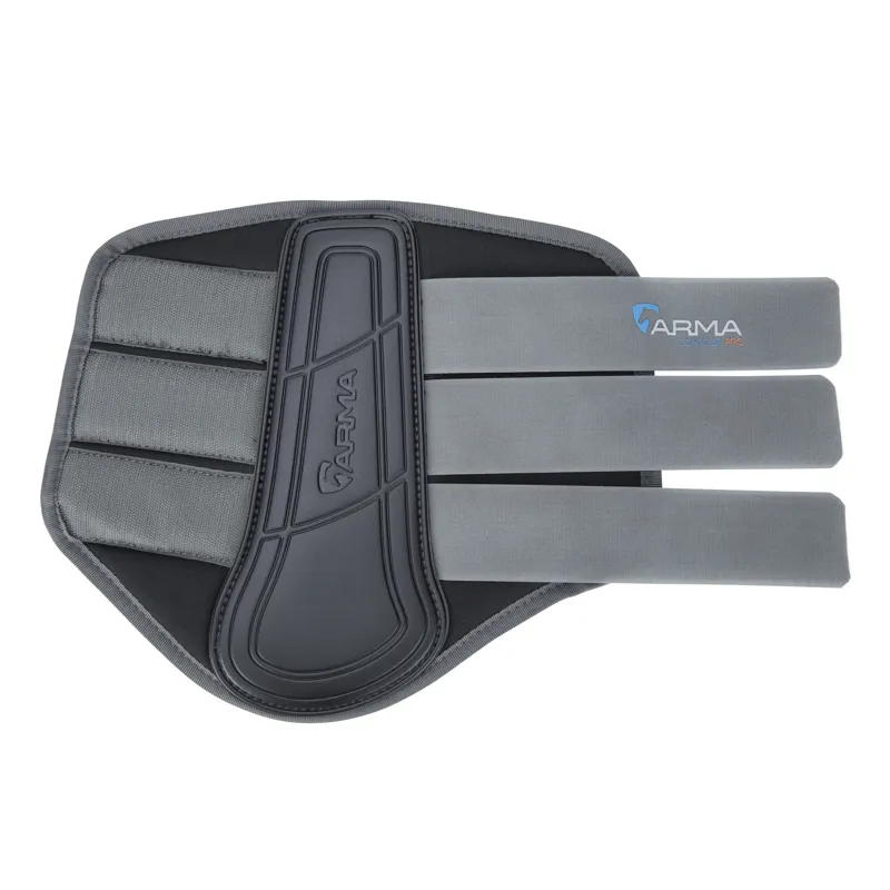 Shires ARMA Contour Pro Brushing Boots - Grey-3