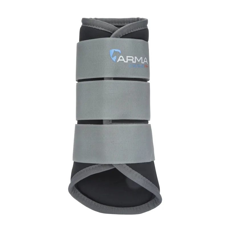 Shires ARMA Contour Pro Brushing Boots - Grey-2