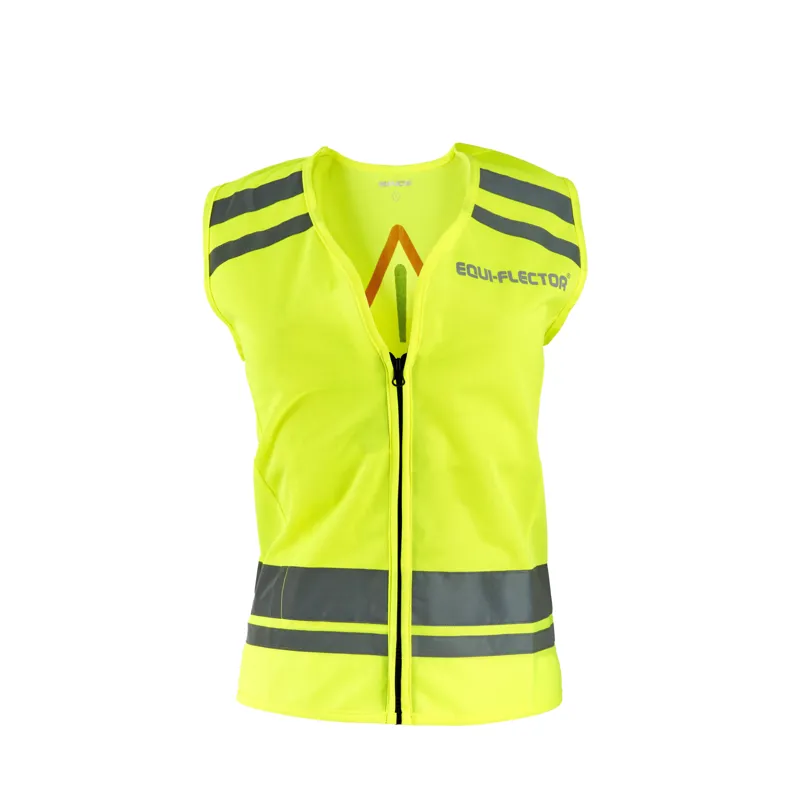 Shires Equi Flector Adults Safety Vest - Yellow