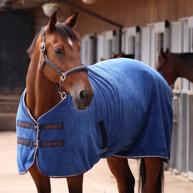 Shires Tempest Original Ultra Drying Rug - Navy