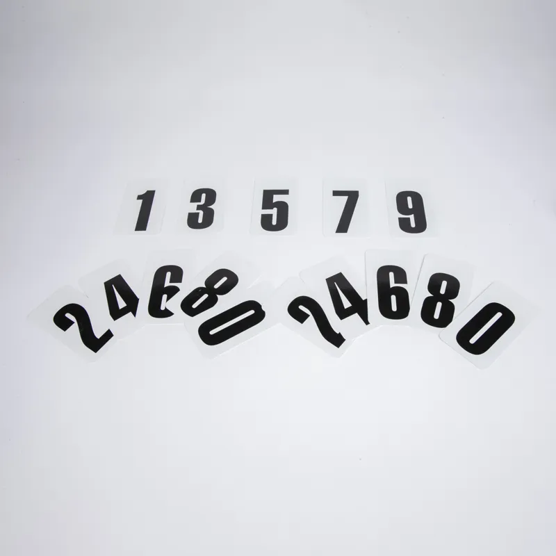 Shires Aubrion Children's Number Bib Set - Black-6