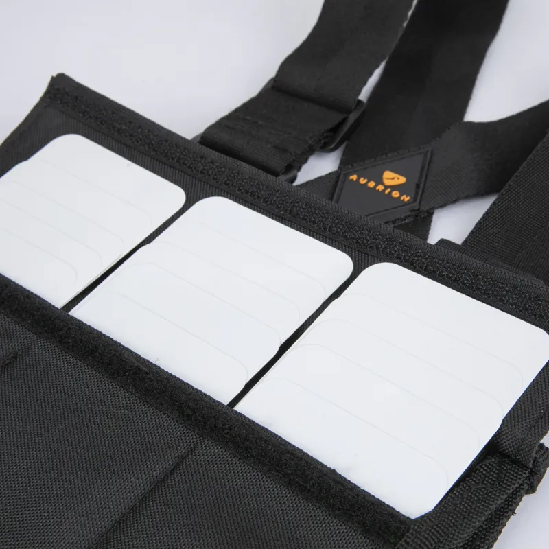 Shires Aubrion Children's Number Bib Set - Black-4