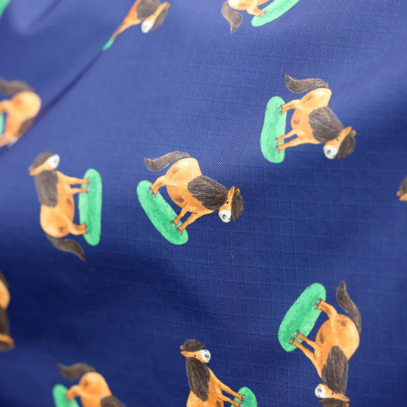 Shires Winnie and Me 0g Turnout Rug - Navy-6