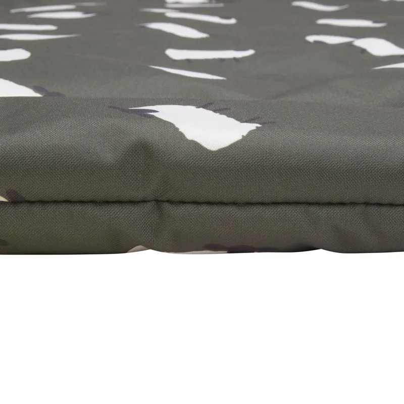 Shires Digby and Fox Waterproof Padded Dog Bed - Sheep-5