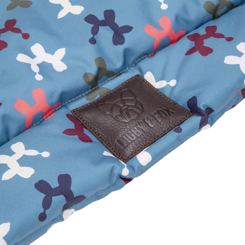 Shires Digby and Fox Waterproof Padded Dog Bed - Balloon Dog-1