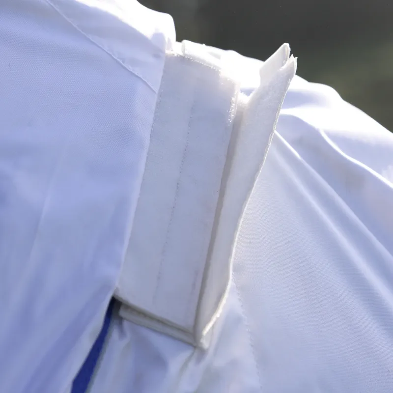 Shires Tempest Original Fly Rug and Neck Set - White-4