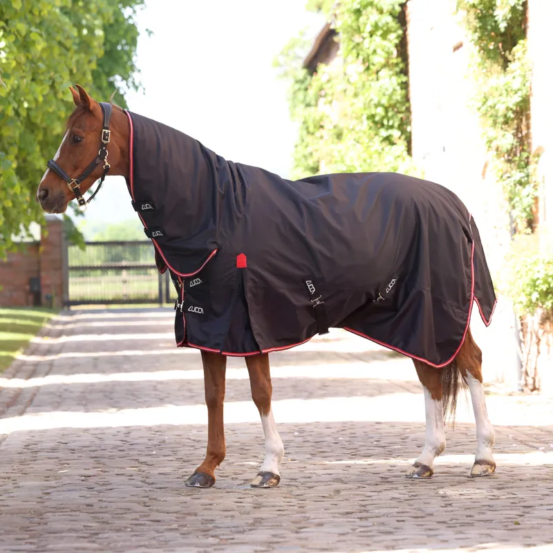 LUCCA 100g Combo Turnout Rug - Black