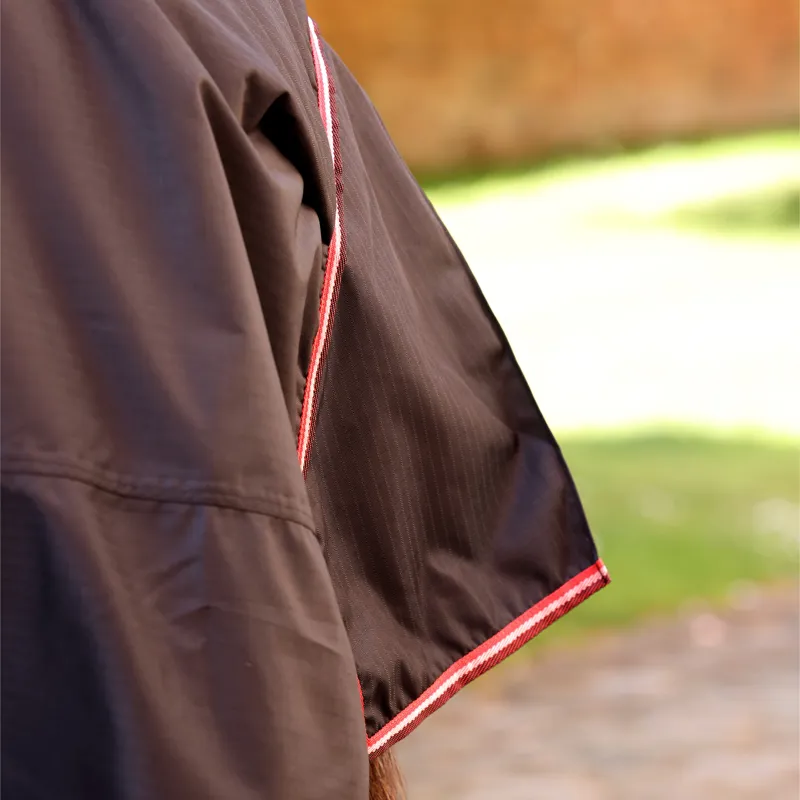 LUCCA 100g Standard Neck Turnout Rug - Black-3