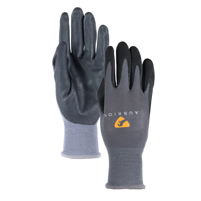Shires Aubrion All Purpose Yard Gloves - Grey