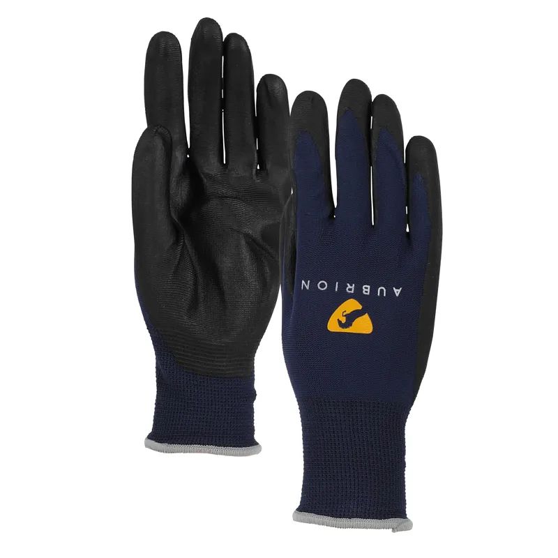 Shires Aubrion All Purpose Yard Gloves - Navy