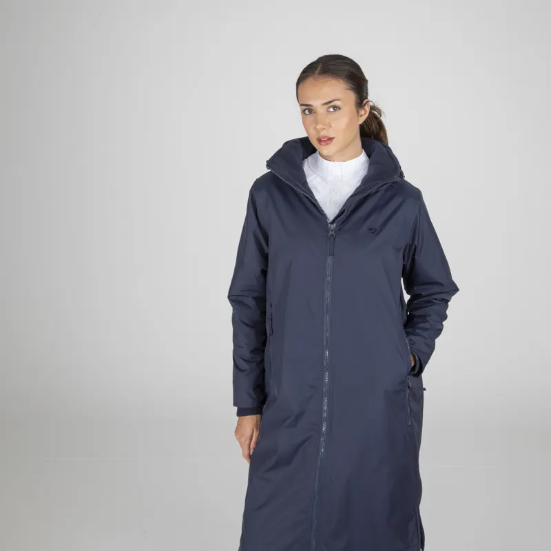 Shires Aubrion Original Unisex All Weather Robe - Navy-6
