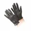 Shires Aubrion Children's Leather Riding Gloves - Black