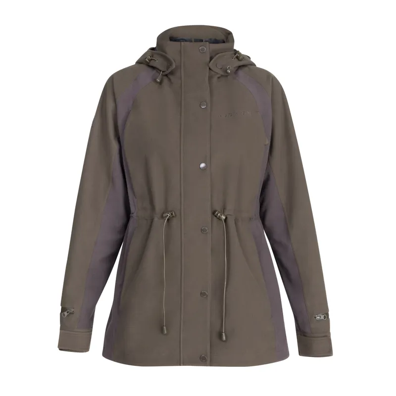 Shires Aubrion Heritage Full Zip  Waterproof Jacket - Dark Olive