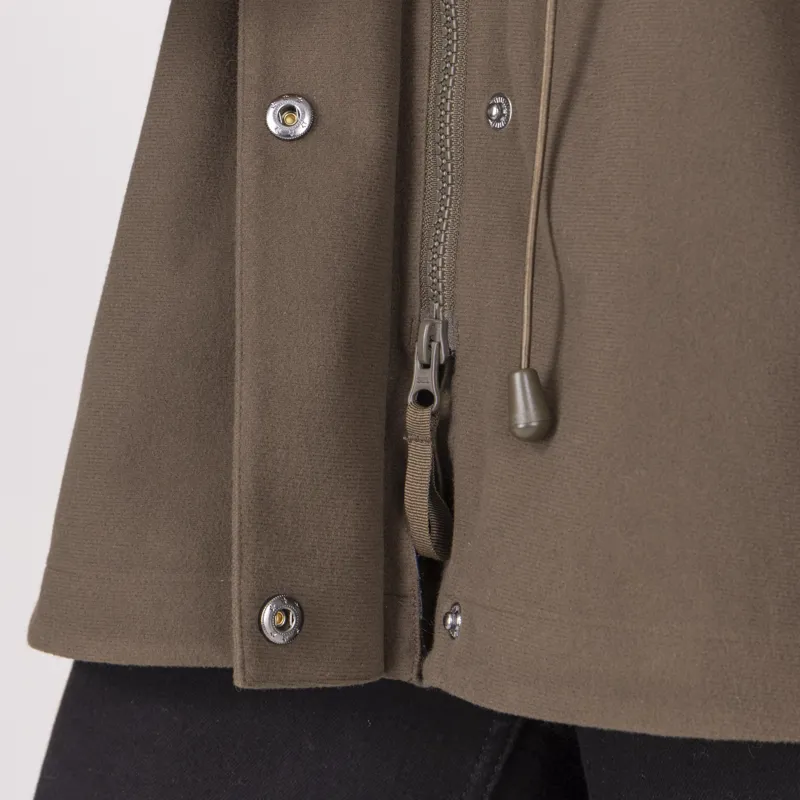 Shires Aubrion Heritage Full Zip  Waterproof Jacket - Dark Olive-3