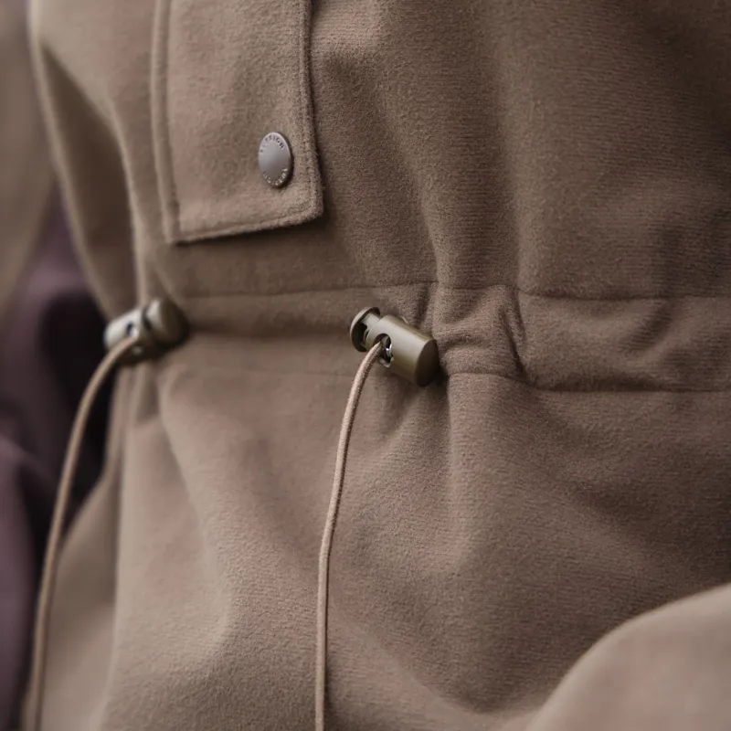 Shires Aubrion Heritage Quarter Zip Pull-On Waterproof Jacket - Dark Olive-7