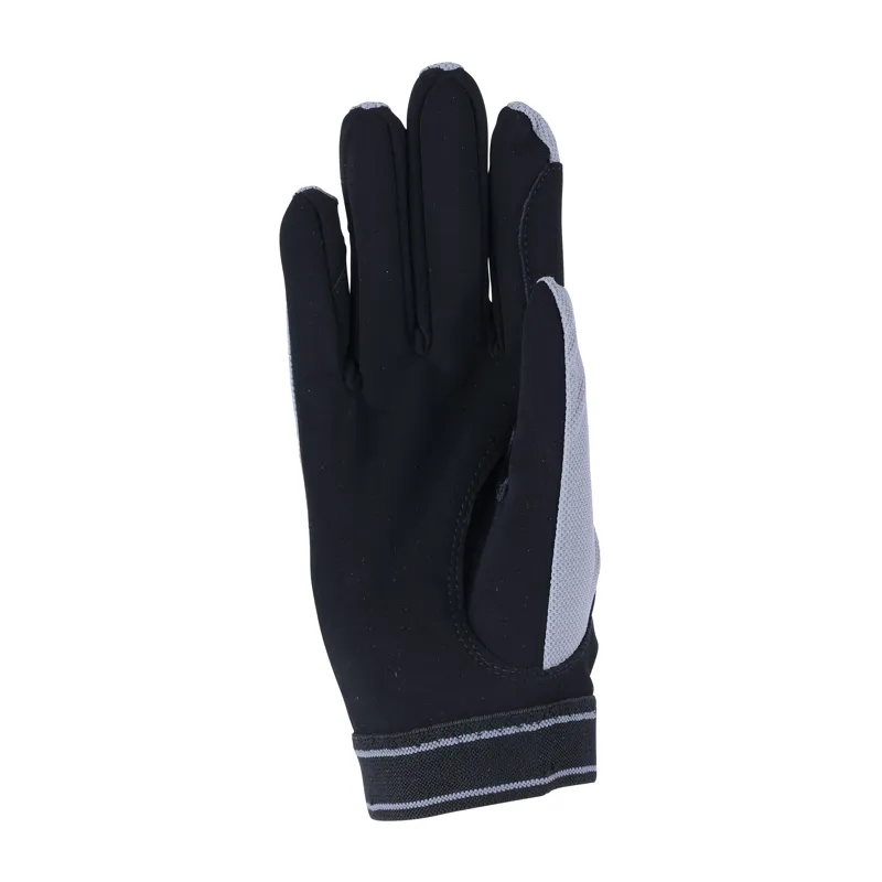 Shires Aubrion Mesh Riding Gloves - Grey-2