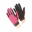 Shires Aubrion Mesh Childs Riding Gloves - Raspberry