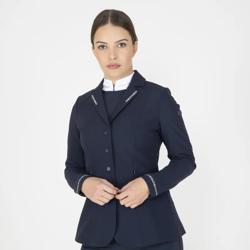 Shires Aubrion Optima LX Women's Show Jacket - Navy-1