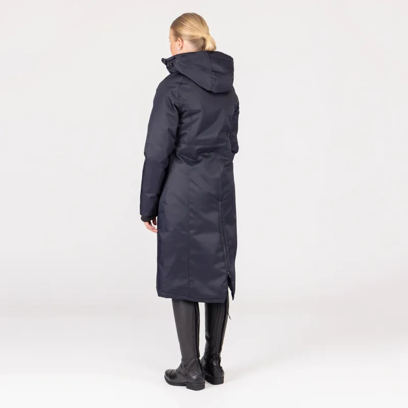 Shires Aubrion Eltar Long Waterproof Coat - Black-2