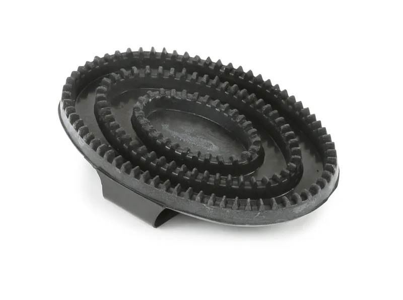 Shires EZI-GROOM Rubber Curry Comb-1