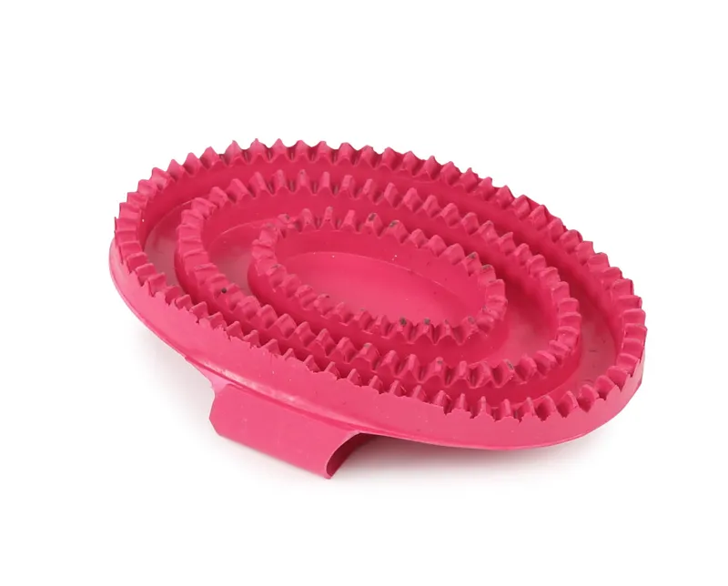 Shires EZI-GROOM Rubber Curry Comb-4