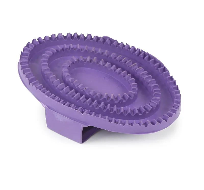 Shires EZI-GROOM Rubber Curry Comb-3