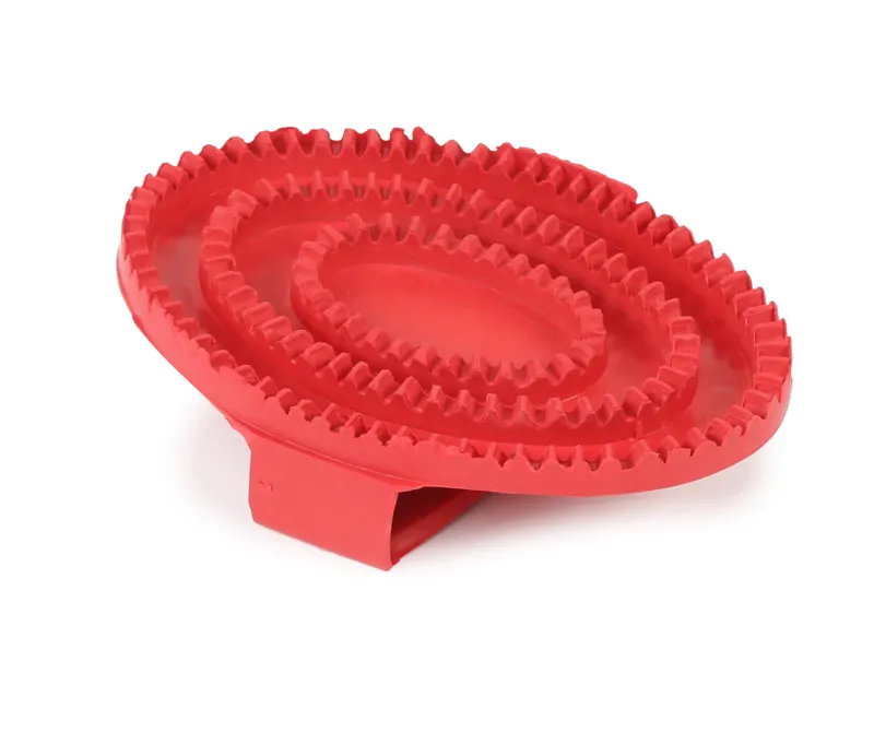 Shires EZI-GROOM Rubber Curry Comb-5