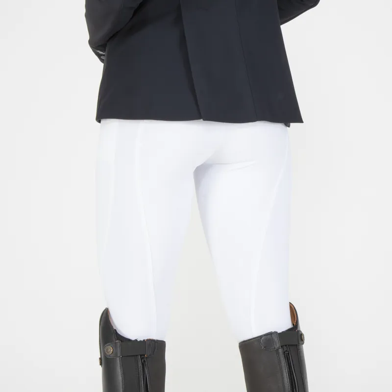 Shires Aubrion Optima PX Women's Riding Tights - White-2