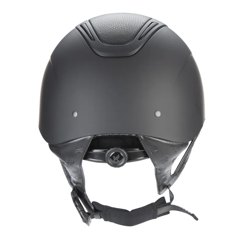 Shires Karben Amity LTHR Riding Hat - Black-1