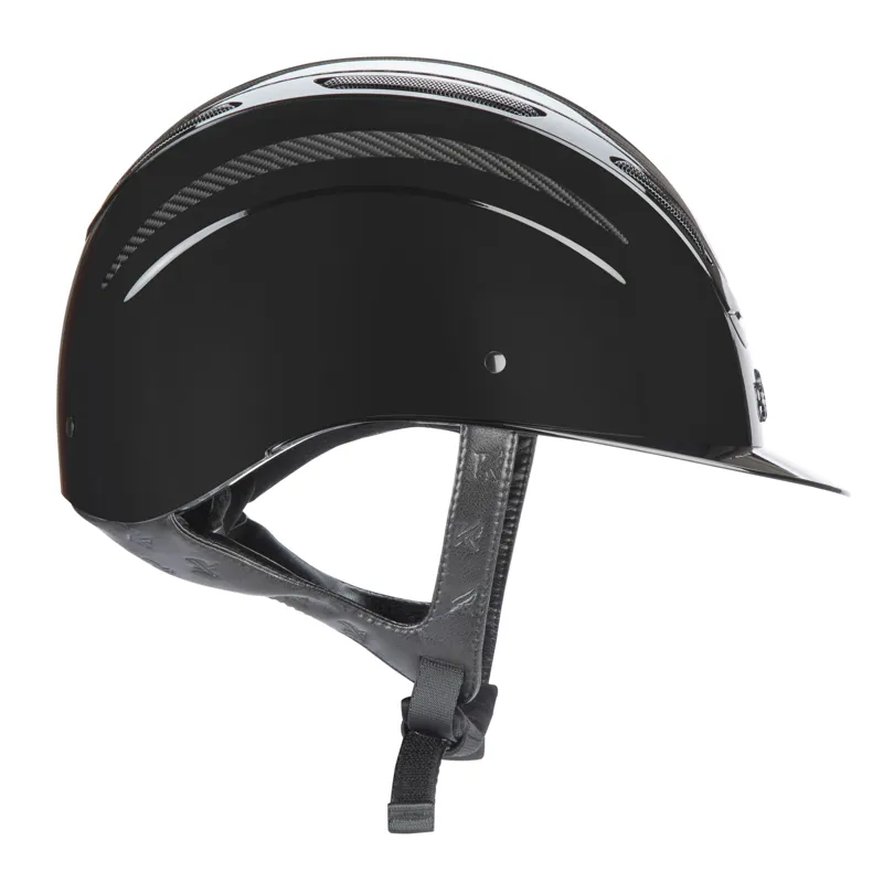 Shires Karben Amity SPKL Riding Hat - Black-5