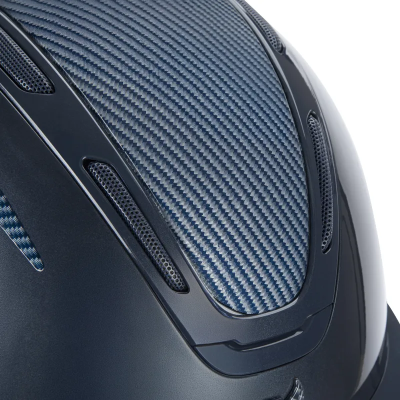 Shires Karben Amity SPKL Riding Hat - Navy-9