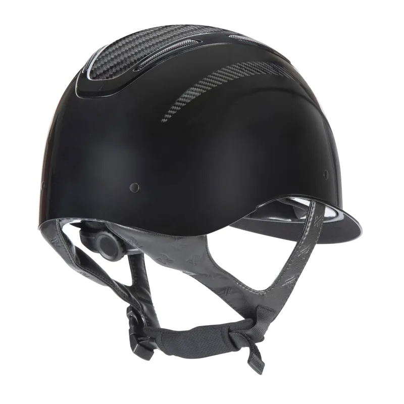 Shires Karben Amity SPKL Riding Hat - Black-4