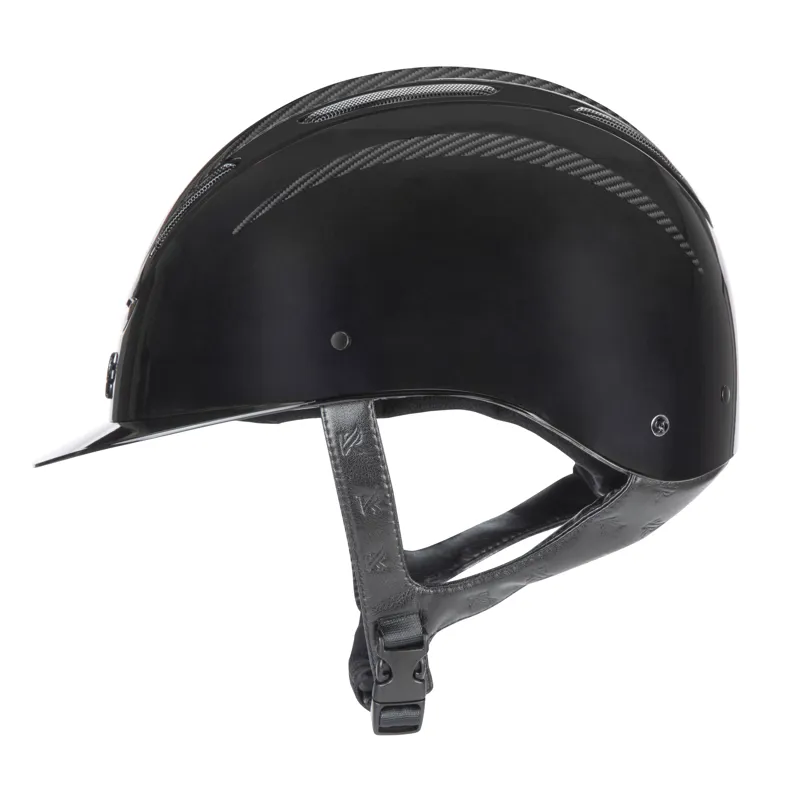 Shires Karben Amity SPKL Riding Hat - Black-3