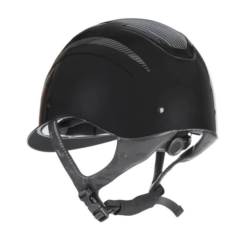 Shires Karben Amity SPKL Riding Hat - Black-6