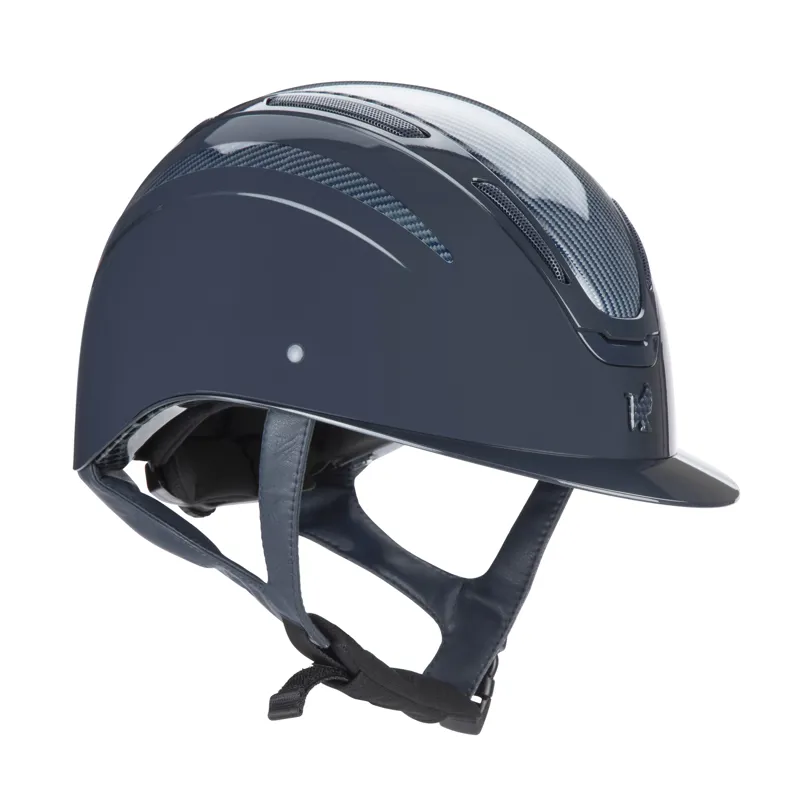 Shires Karben Amity SPKL Riding Hat - Navy-2