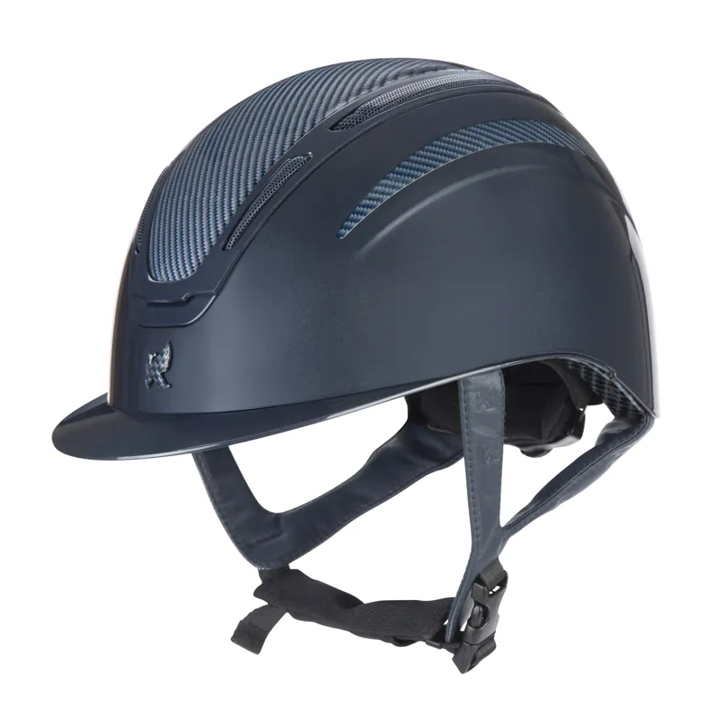 Shires Karben Amity SPKL Riding Hat - Navy-1