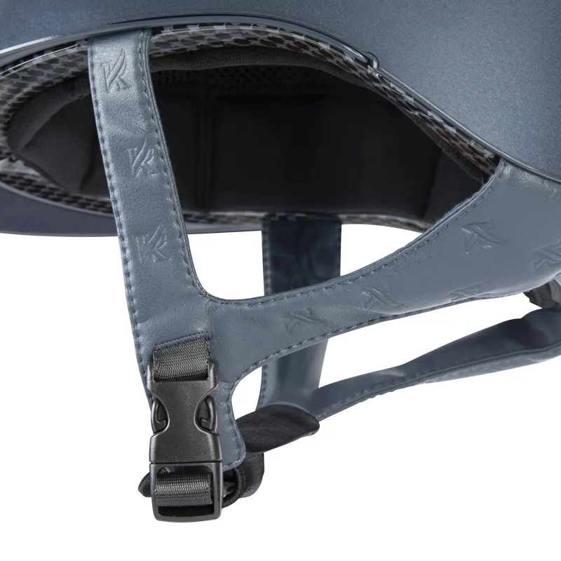 Shires Karben Amity SPKL Riding Hat - Navy-5