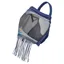 Shires FlyGuard Pro Fine Mesh Earless Fly Mask With Nose Fringe - Navy