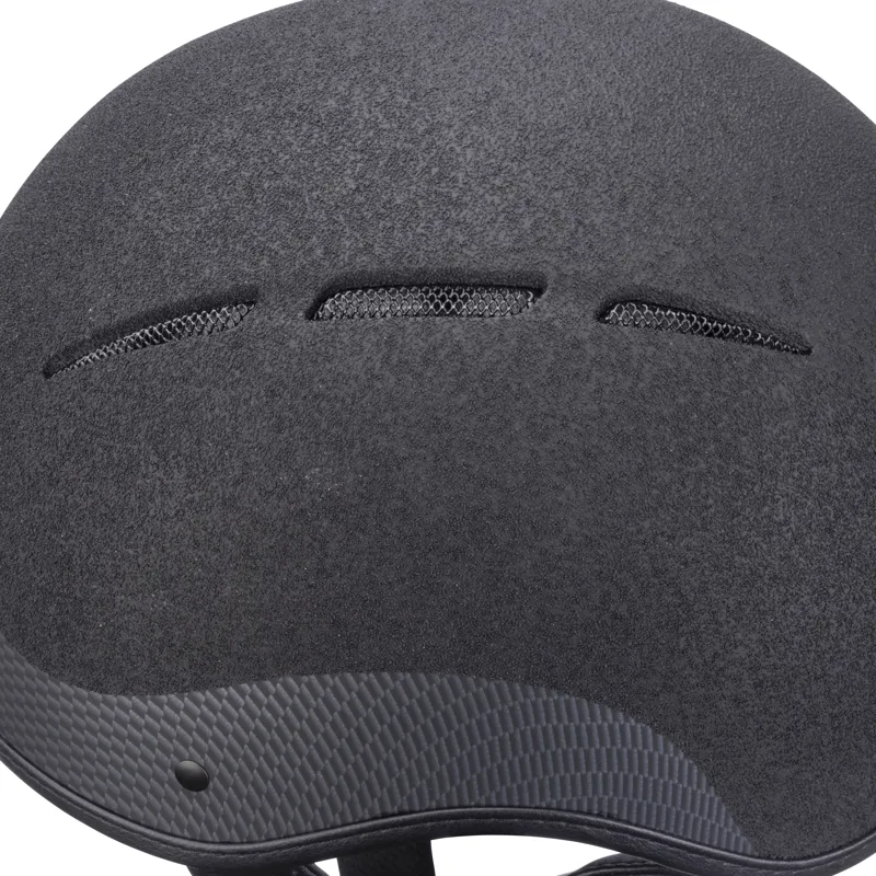 Shires Karben Graphite ALX Jockey Skull Cap - Black-8