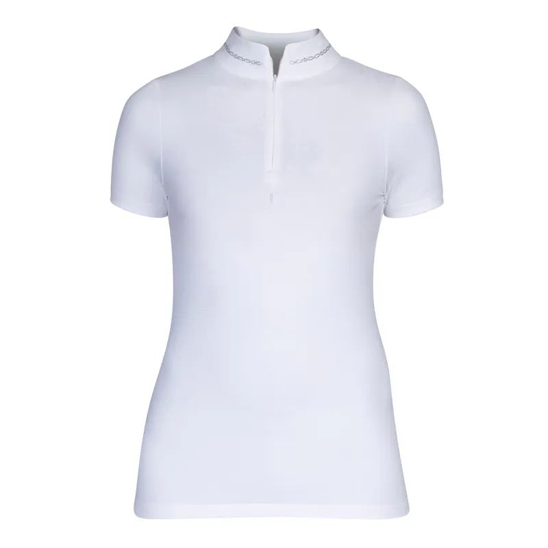 Shires Aubrion Women's Optima LX Show Shirt - White