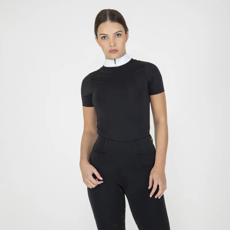 Shires Aubrion Women's Optima QX Show Shirt - Black-1