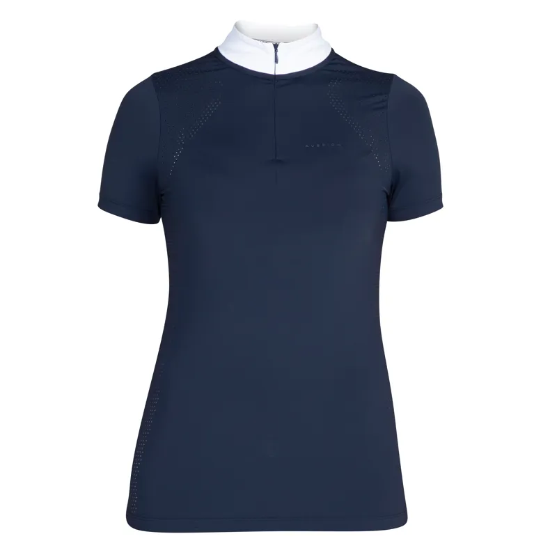 Shires Aubrion Women's Optima QX Show Shirt - Navy